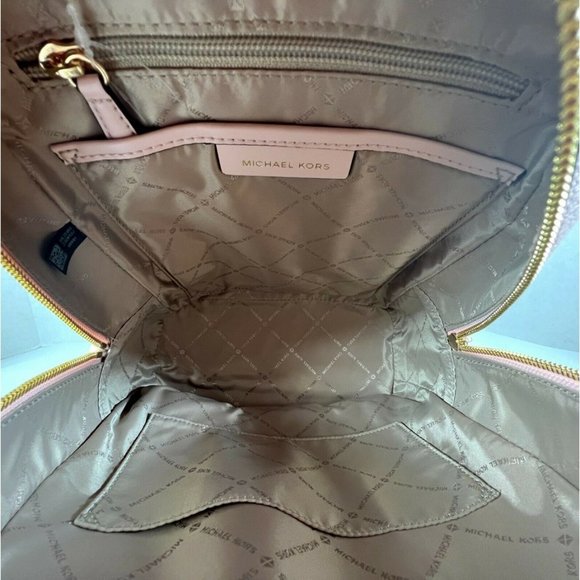 Michael Kors ADINA Pebbled Leather Medium Backpack, School Bag main image 8